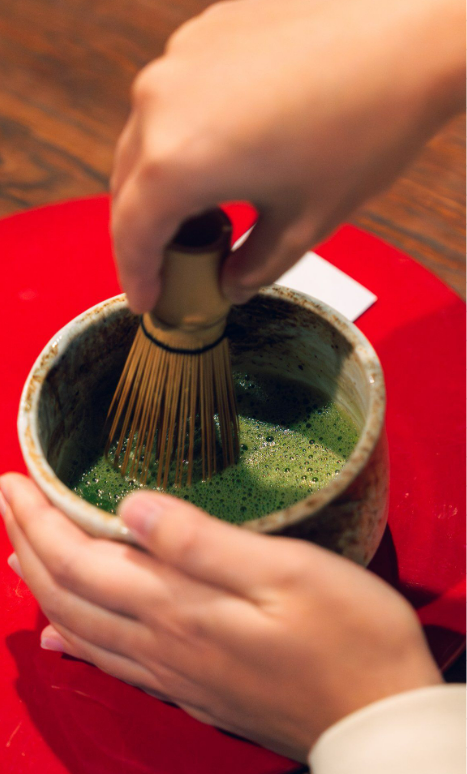 茶道体験と撮影